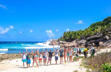 Anse Maron Tour La Digue Seychelles with Sunny Trail Guide (Robert Agnes)
